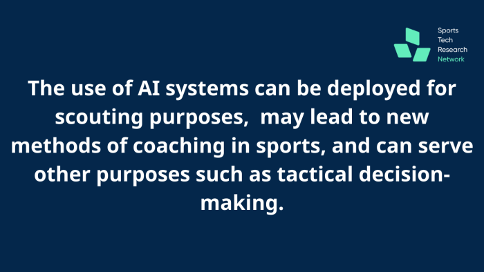 AI systems for scouting