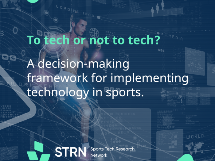 A decision-making framework for implementing technology in sports